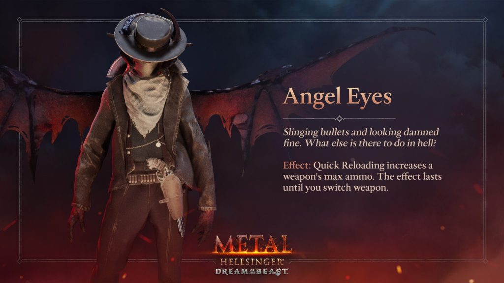 Angel Eyes terzo abito disponibile in Dream of the Beast 