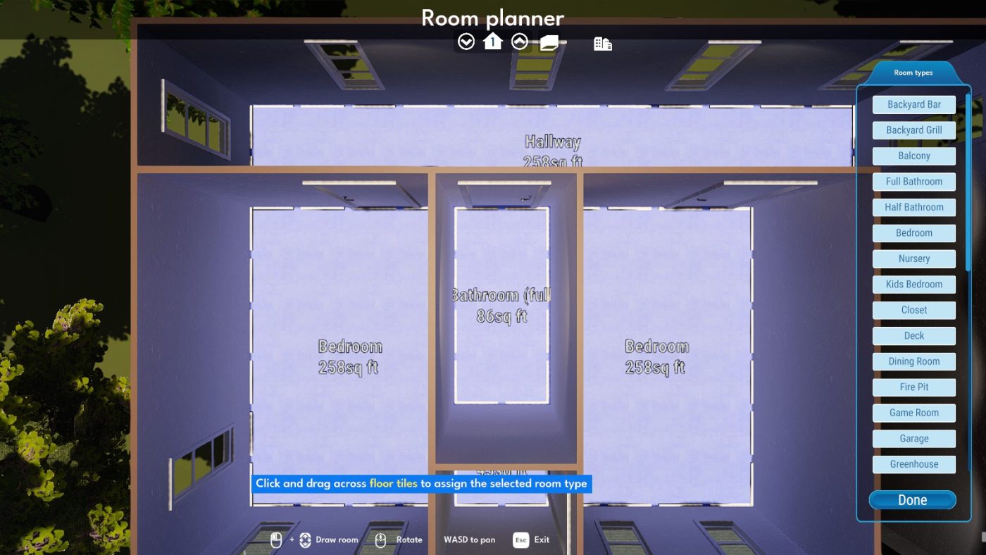 Hometopi - The Room Planner function