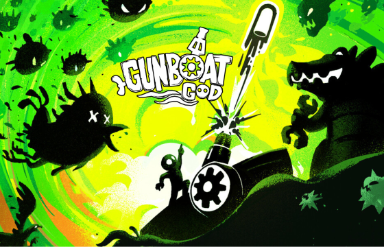 Gunboat God è un folle e frenetico sparatutto in stile arcade a bordo di una barca