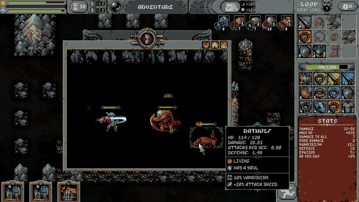 Loop Hero - Combattimento