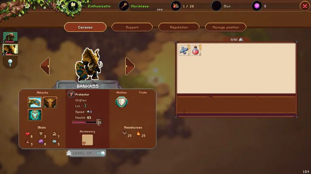 Sandwalkers Personaggi