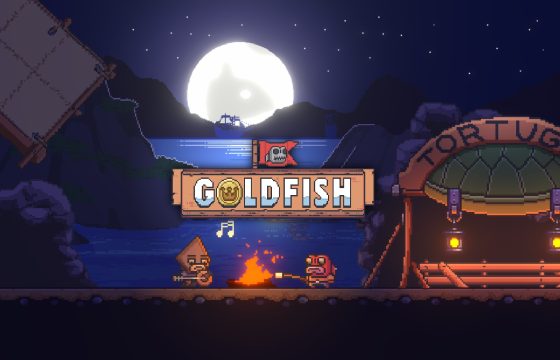 GOLDFISH è un esilarante e travolgente Metroidvania marino ambientato nel cuore di una stravagante isola pirata