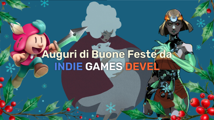 Auguri di buone Feste dalla redazione di Indie Games Devel