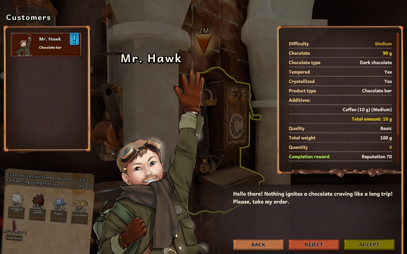 Chocolate Factory Simulator