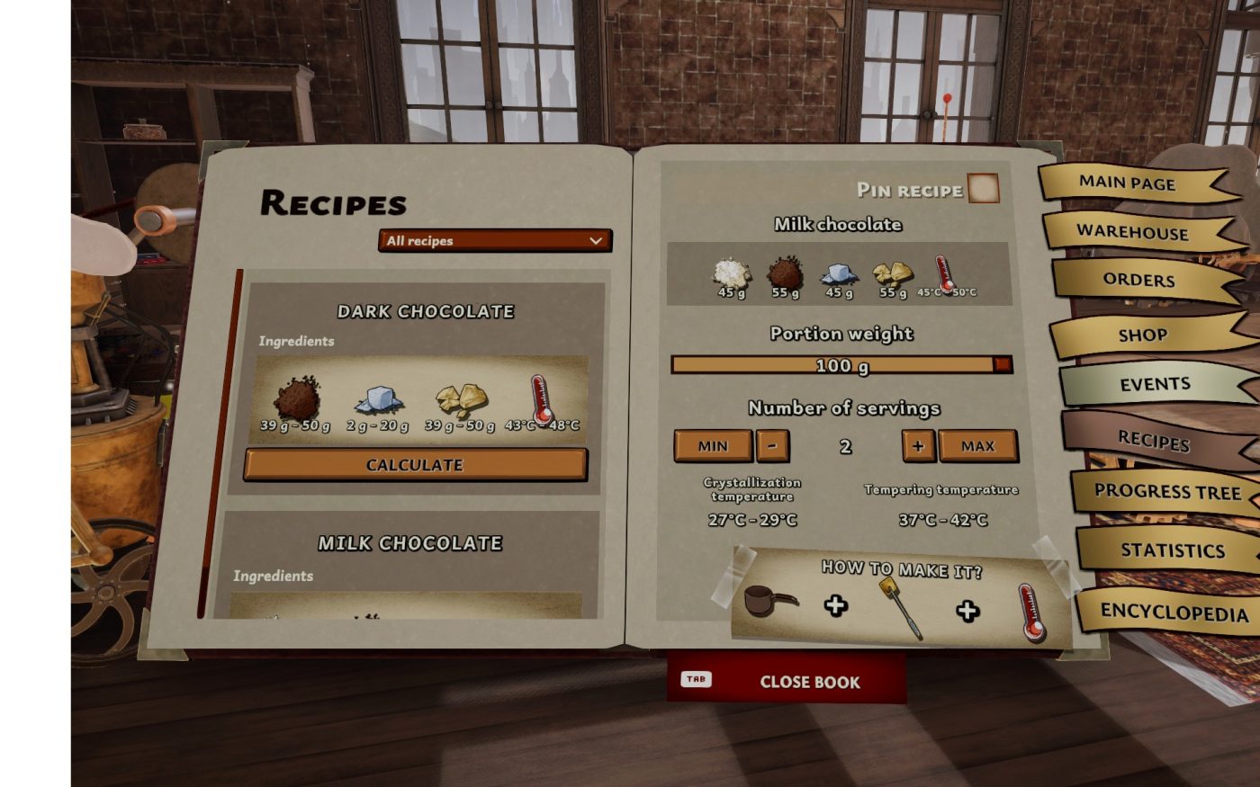 Chocolate Factory Simulator