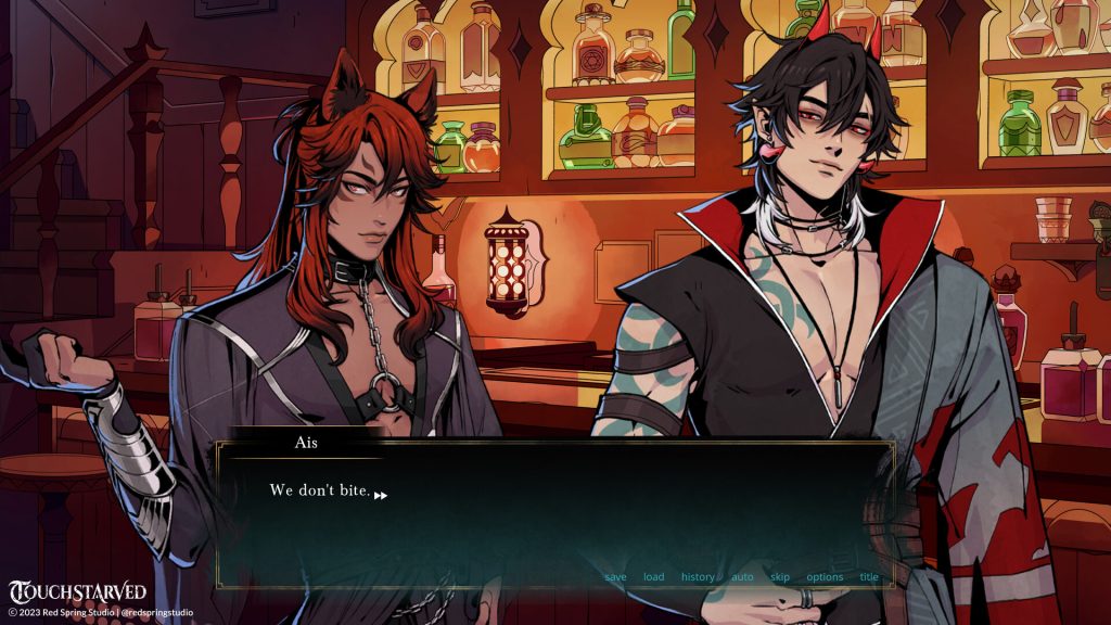 TOUCHSTARVED A Dark Romance Visual Novel