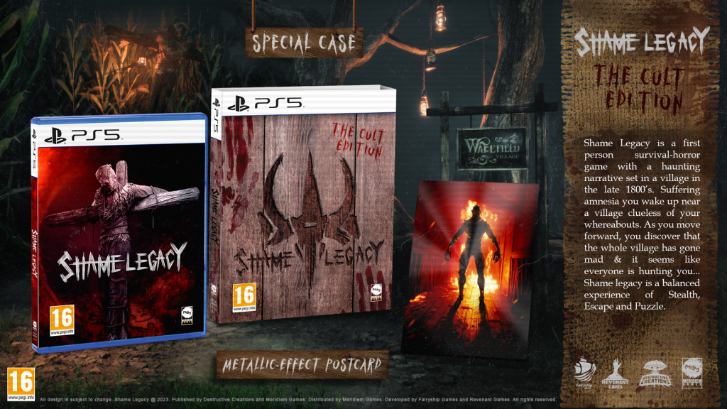 Shame Legacy-The Cult Edition for PlayStation 5