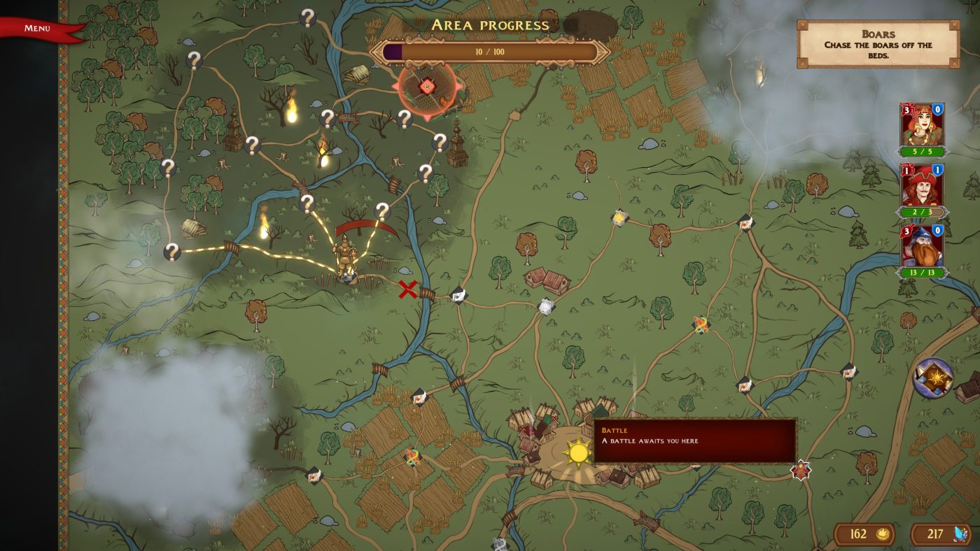 Spear Song - Map