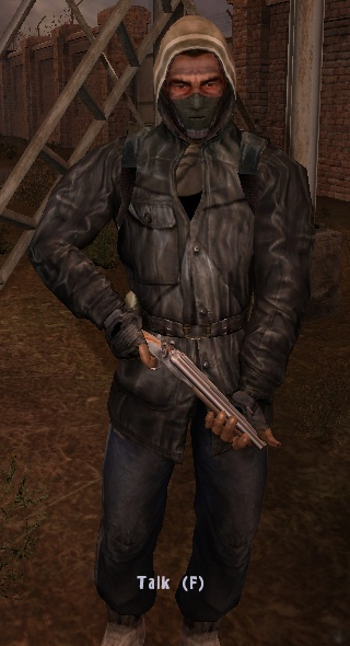bandit with shotgun