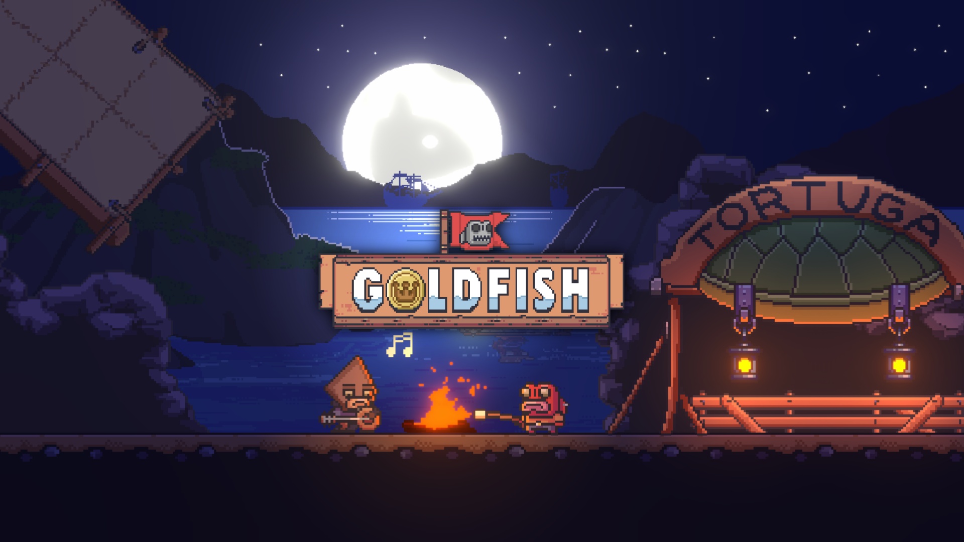 GOLDFISH is a Hilarious and Witty Metroidvania Set in the Heart of a Pirate Island